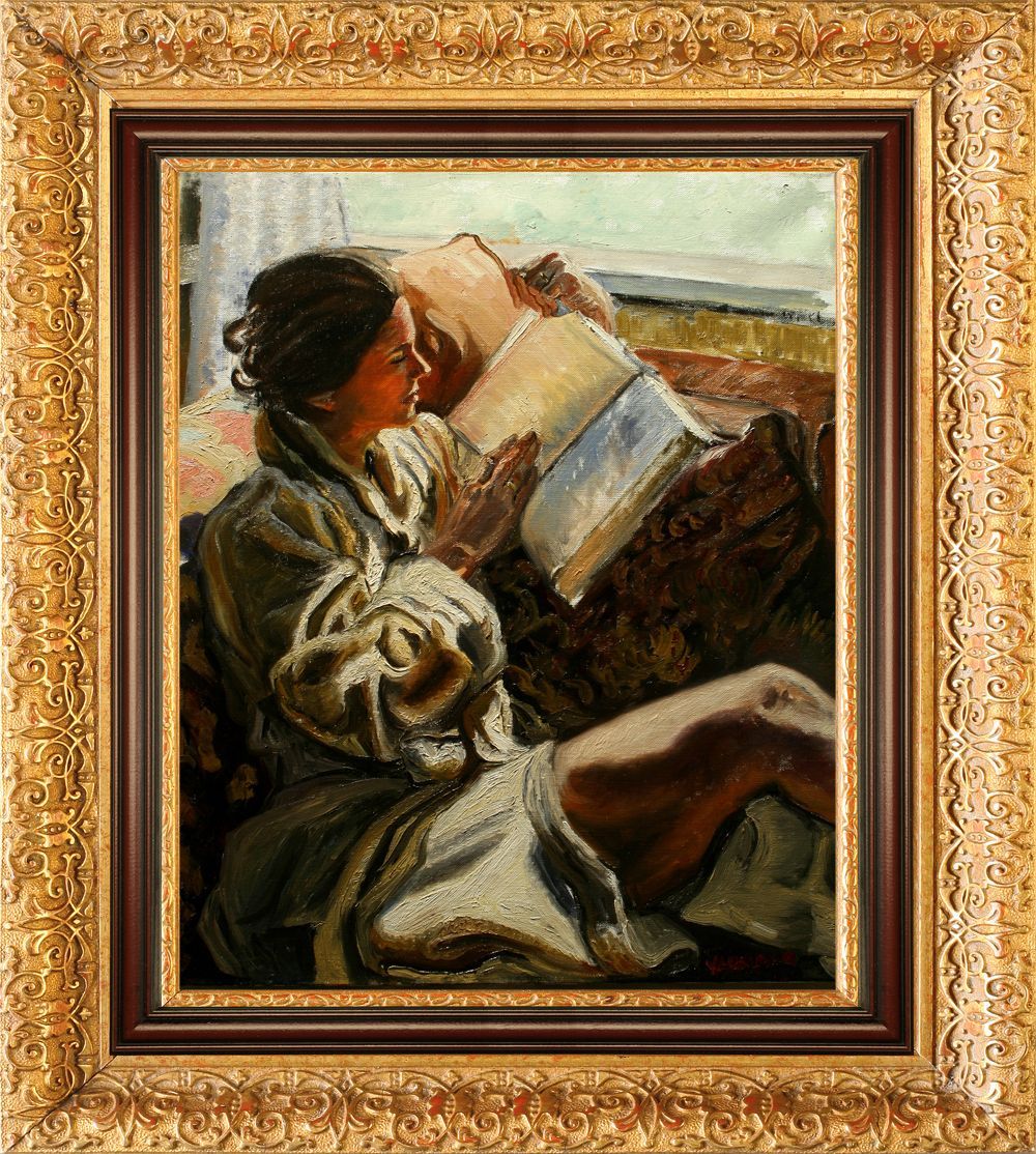 Sunday Morning | Figurative Oil Painting on Canvas