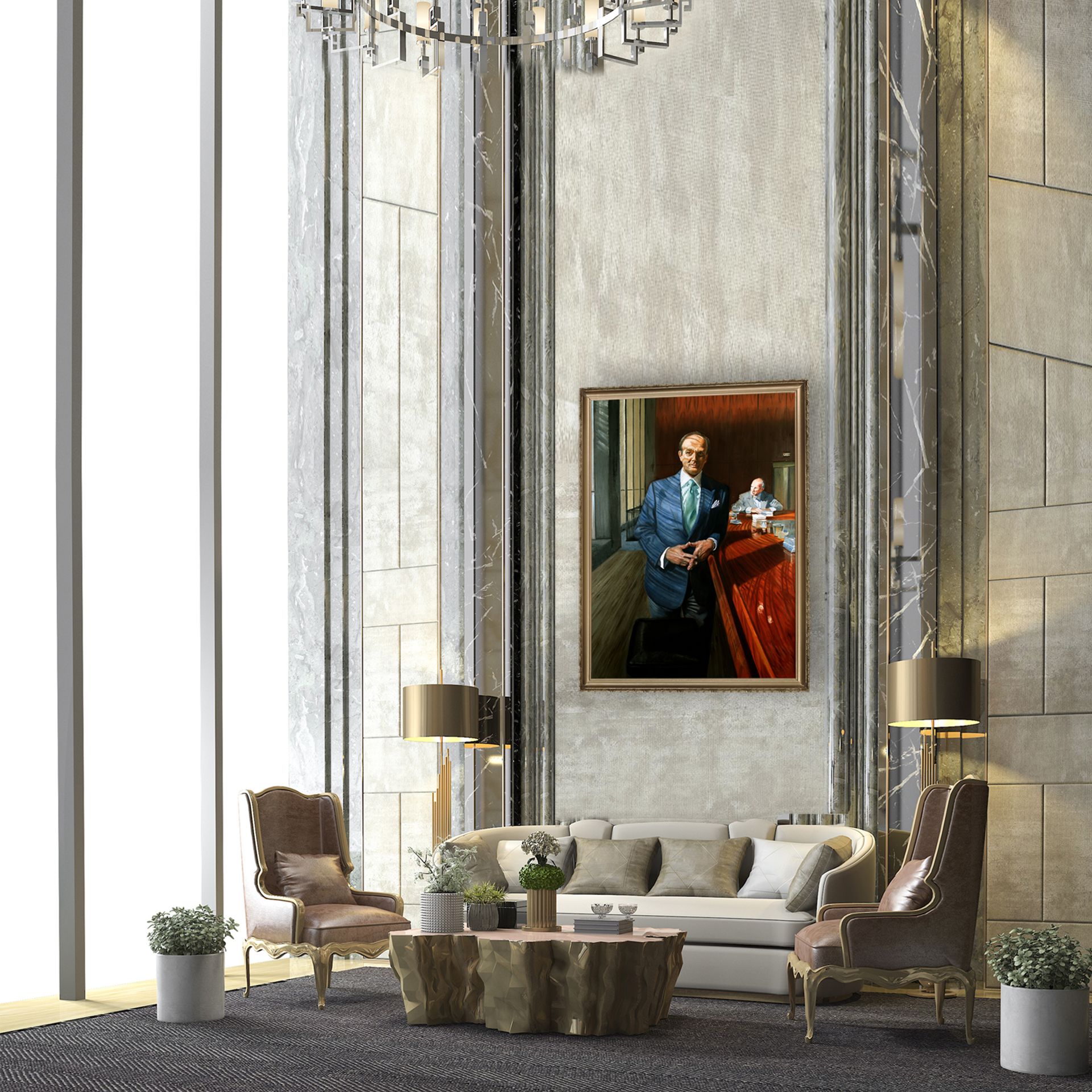 The Counselor | Figurative Oil Painting by John Varriano