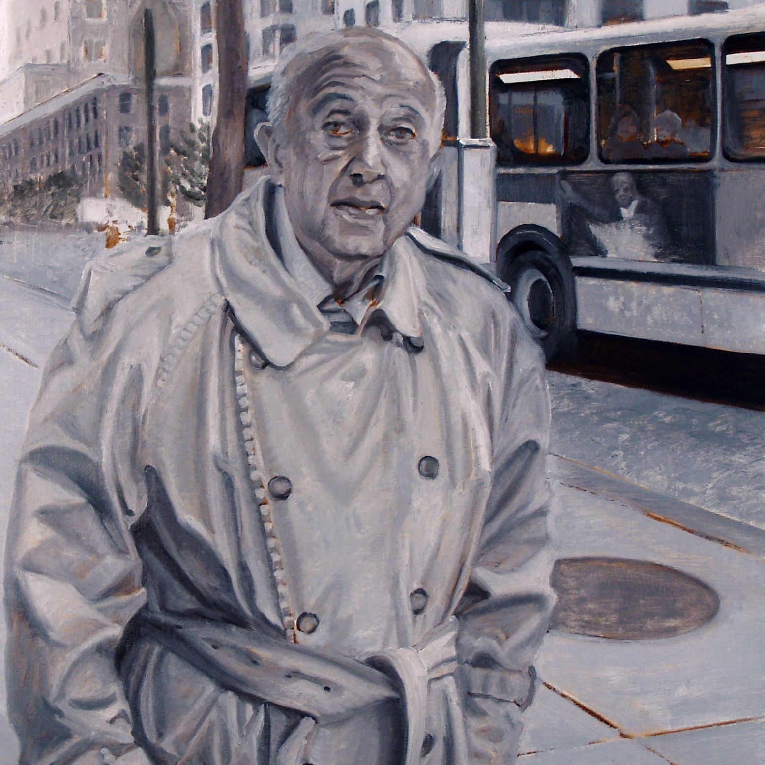 Trench Coat | Figurative Work In Progress by John Varriano