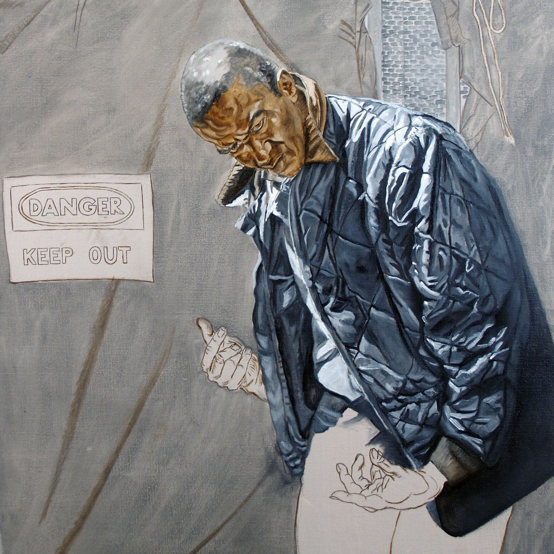 When The High Wears Off | Figurative Oil Painting by John Varriano