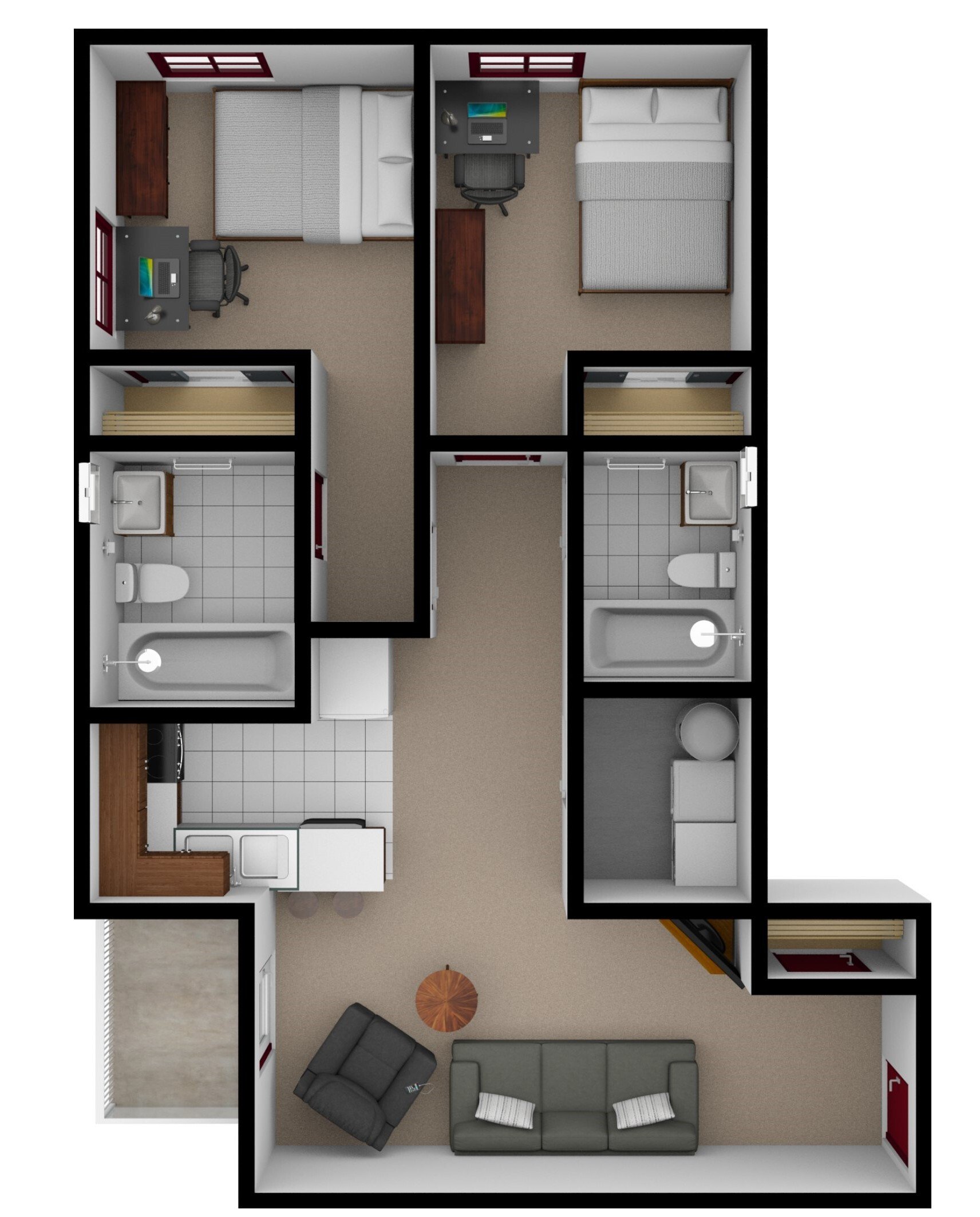 Linwood Evergreen Campus Rentals West Lafayette, IN