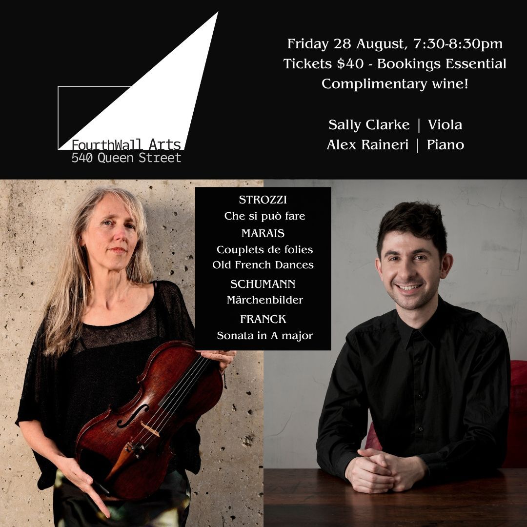 Sally Clarke & Alex Raineri at FourthWall Arts