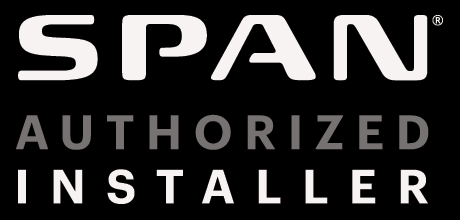 SPAN solar panel authorized installer logo