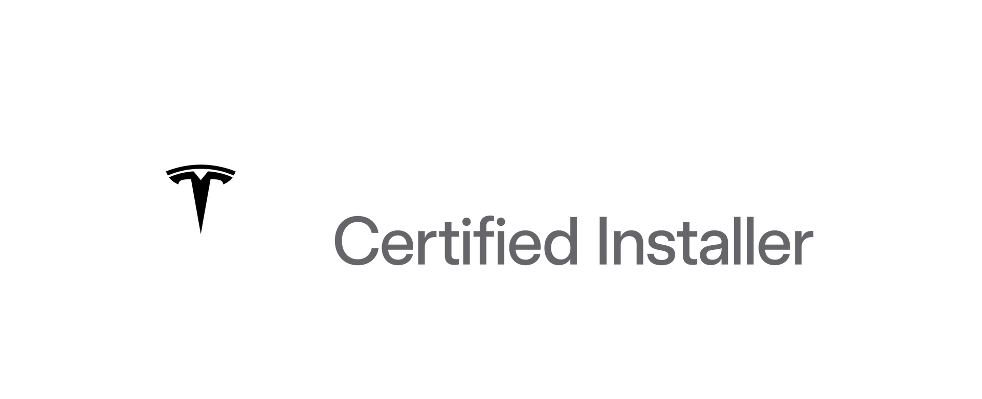 Tesla Energy Certified Installer logo