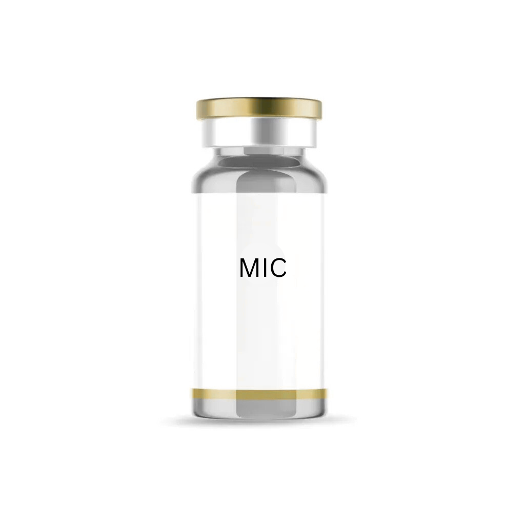 A bottle of mic on a white background.