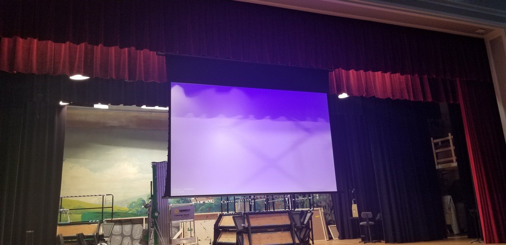 Theater installers