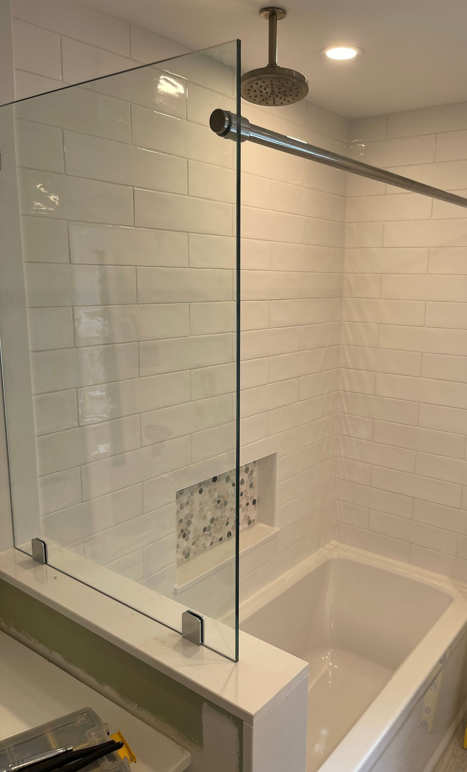 Residential Shower Glass Installation