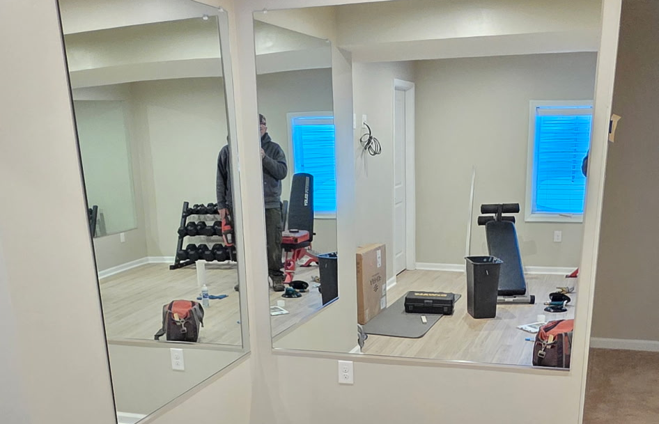 Home Gym Mirrors
