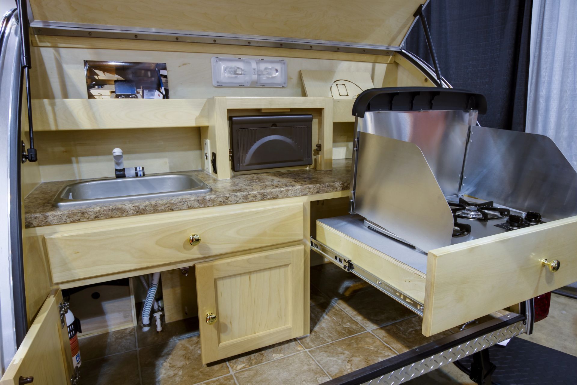 RV appliance repair shop