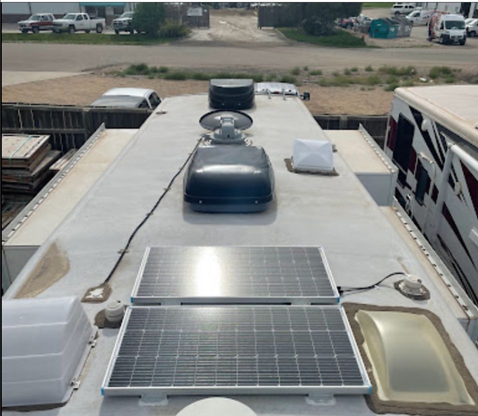 RV solar panels