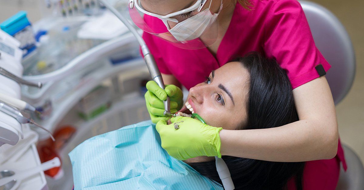 routine dental cleaning