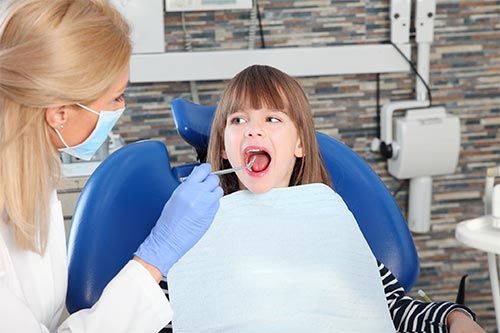 dental checkup, young patient