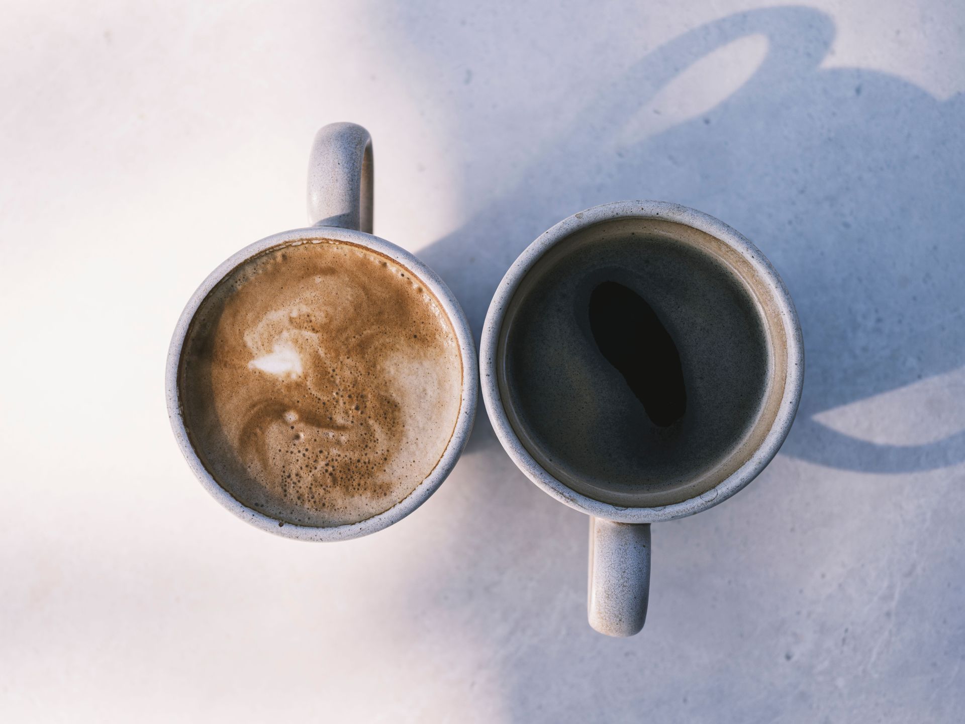 Two coffees drifting apart, showing how the parent and adult child relationship shifts i