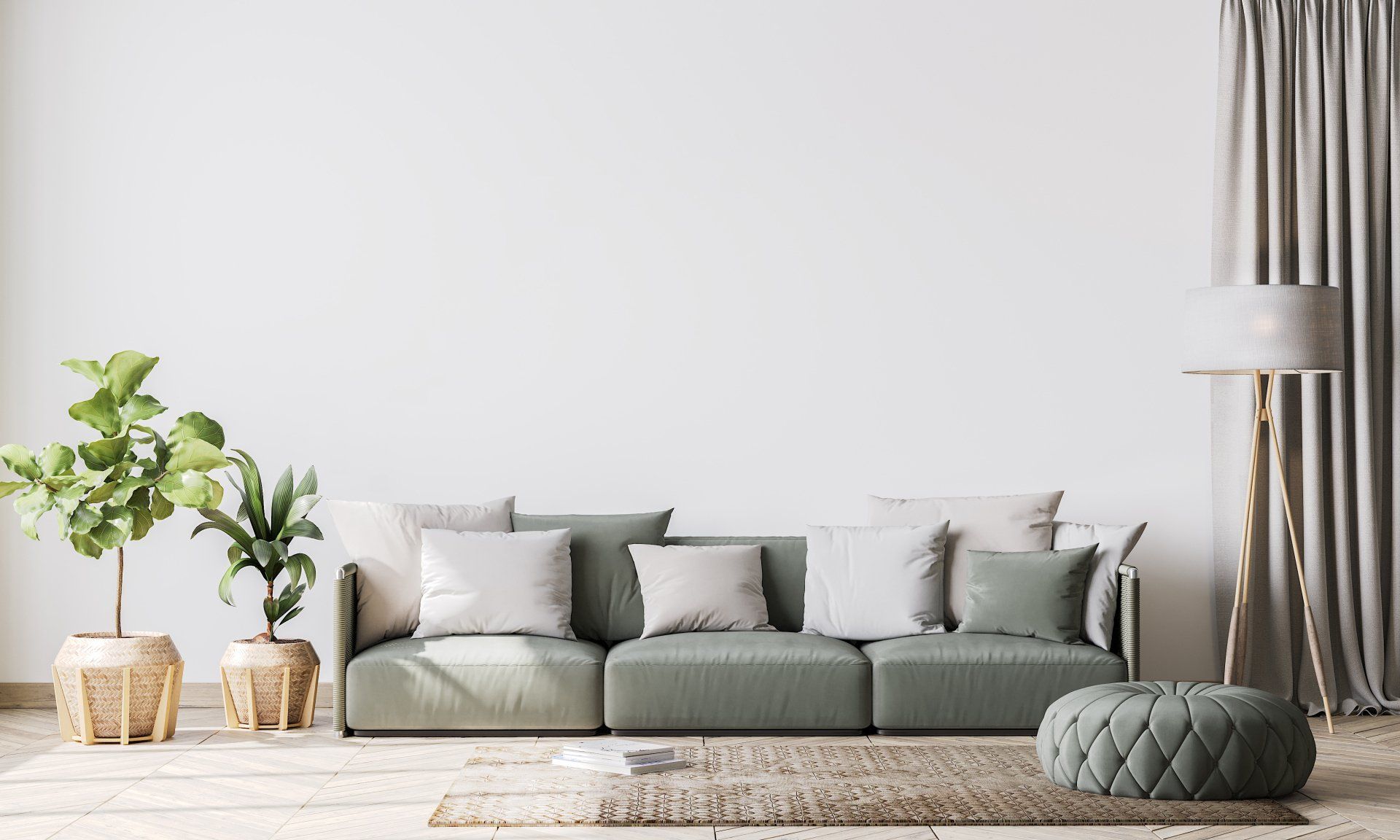 living room space