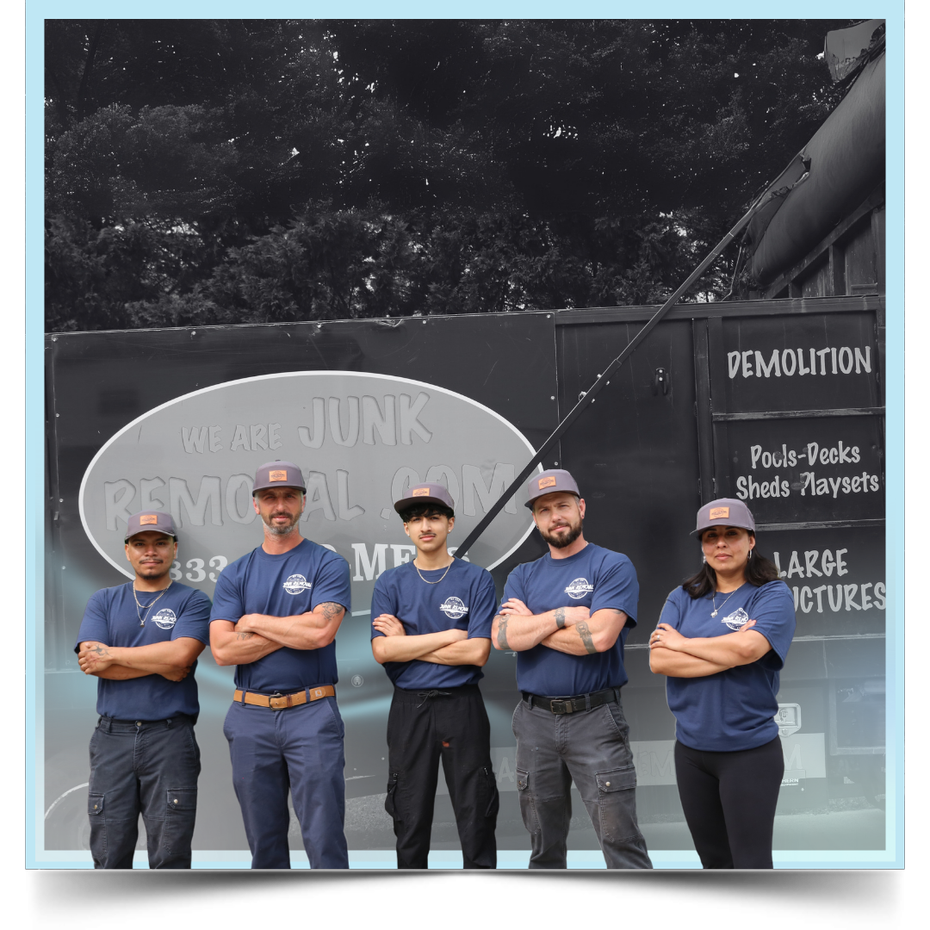 We are junk removal team 