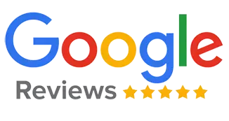 Google Reviews logo with multicolored 
