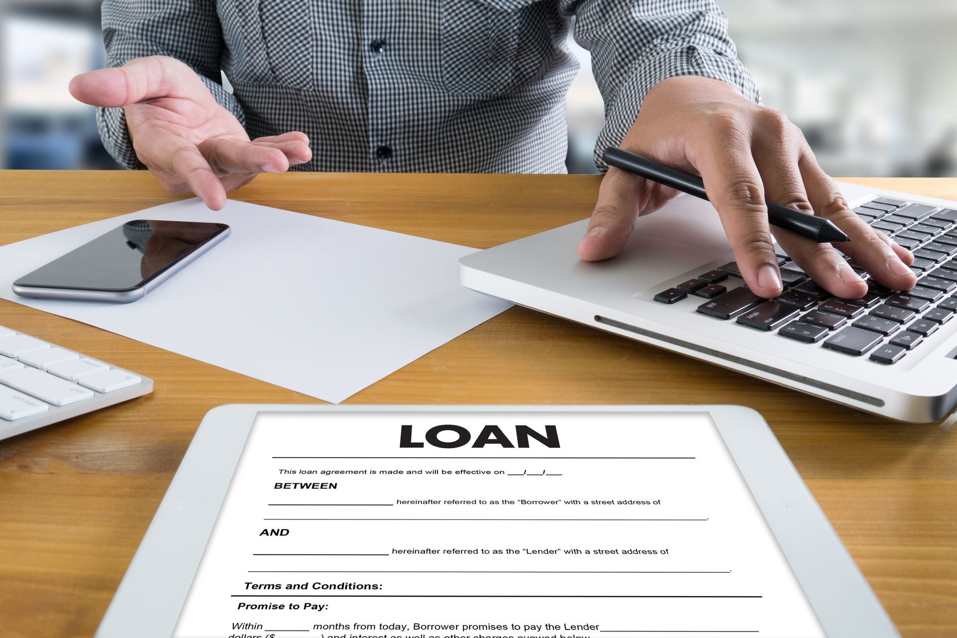 Document Signing Loan Approval
