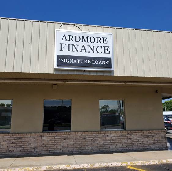 Ardmore Finance Signature Loans
