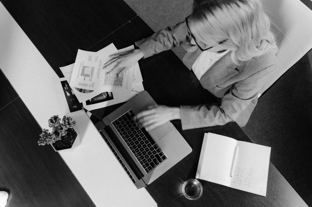 Sales leader reviewing revenue performance and execution metrics
