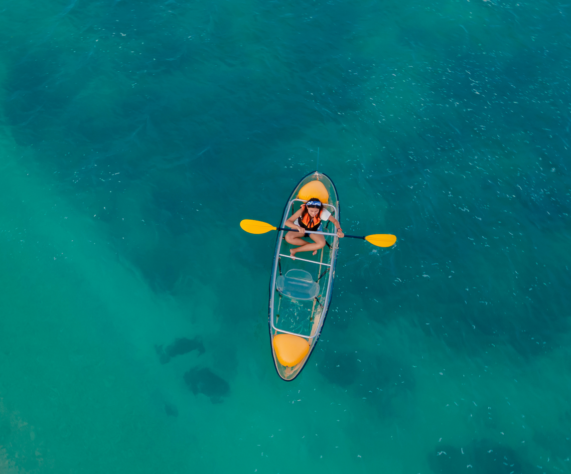Kayak en los manglares de Chuburná