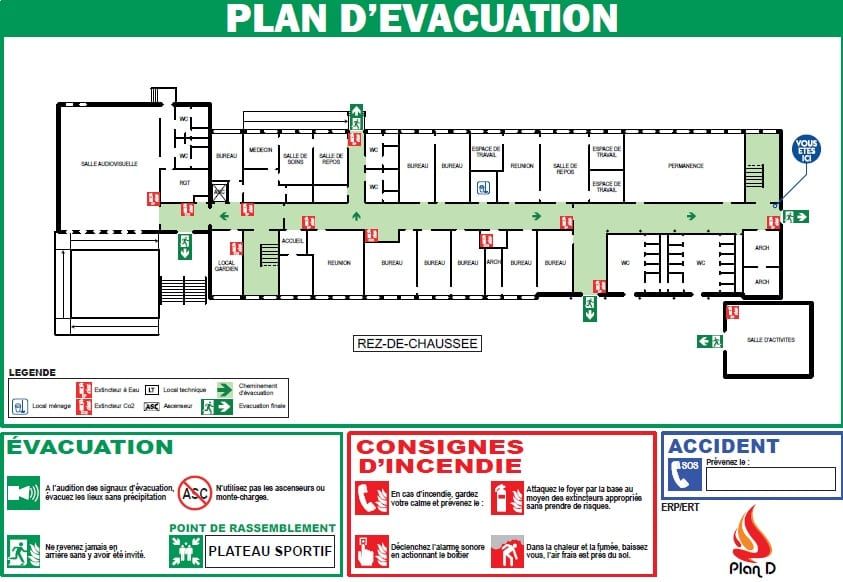 Plans d'Évacuation