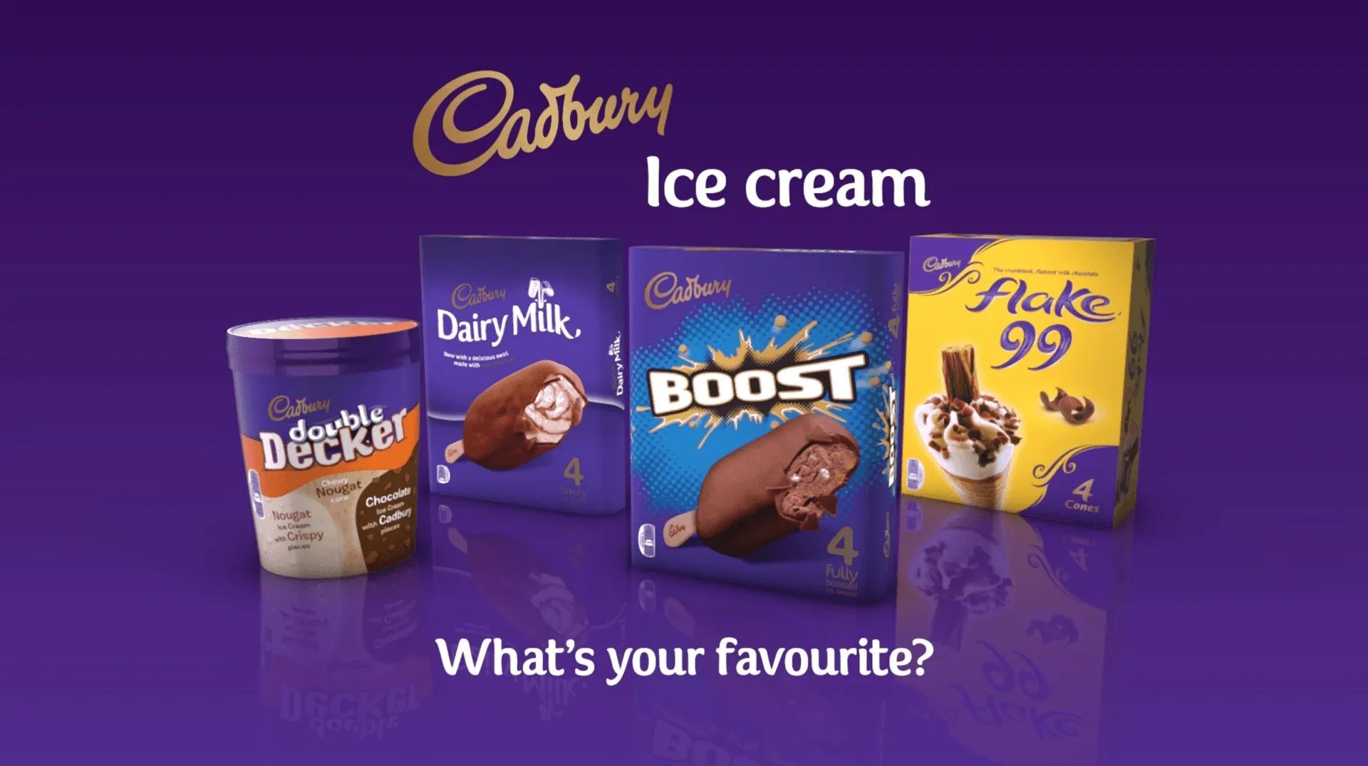 Cadbury Ice Cream everyday treat positioning - FMCG ice cream marketing