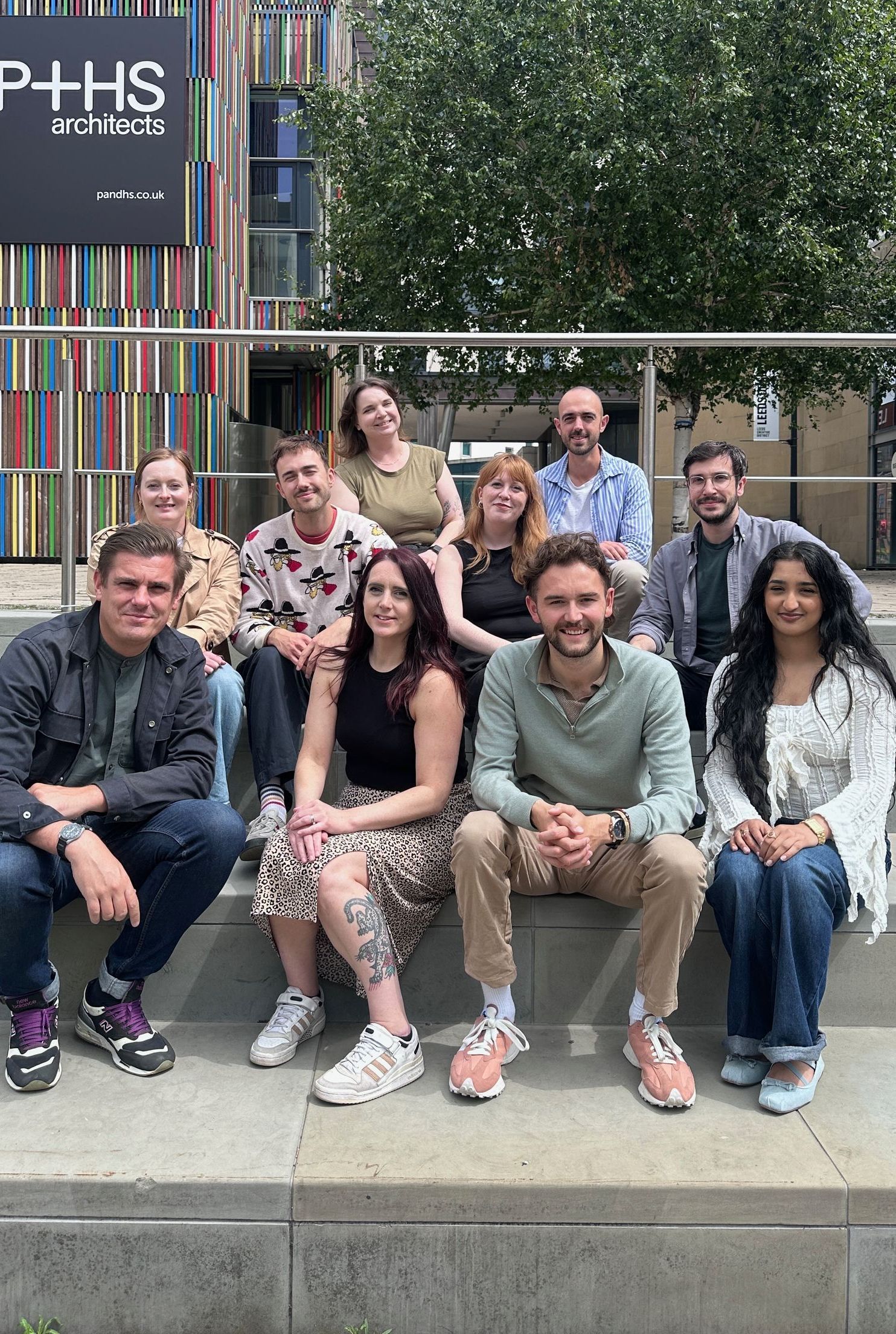 Finn Agency FMCG marketing experts team photo at Leeds Dock office