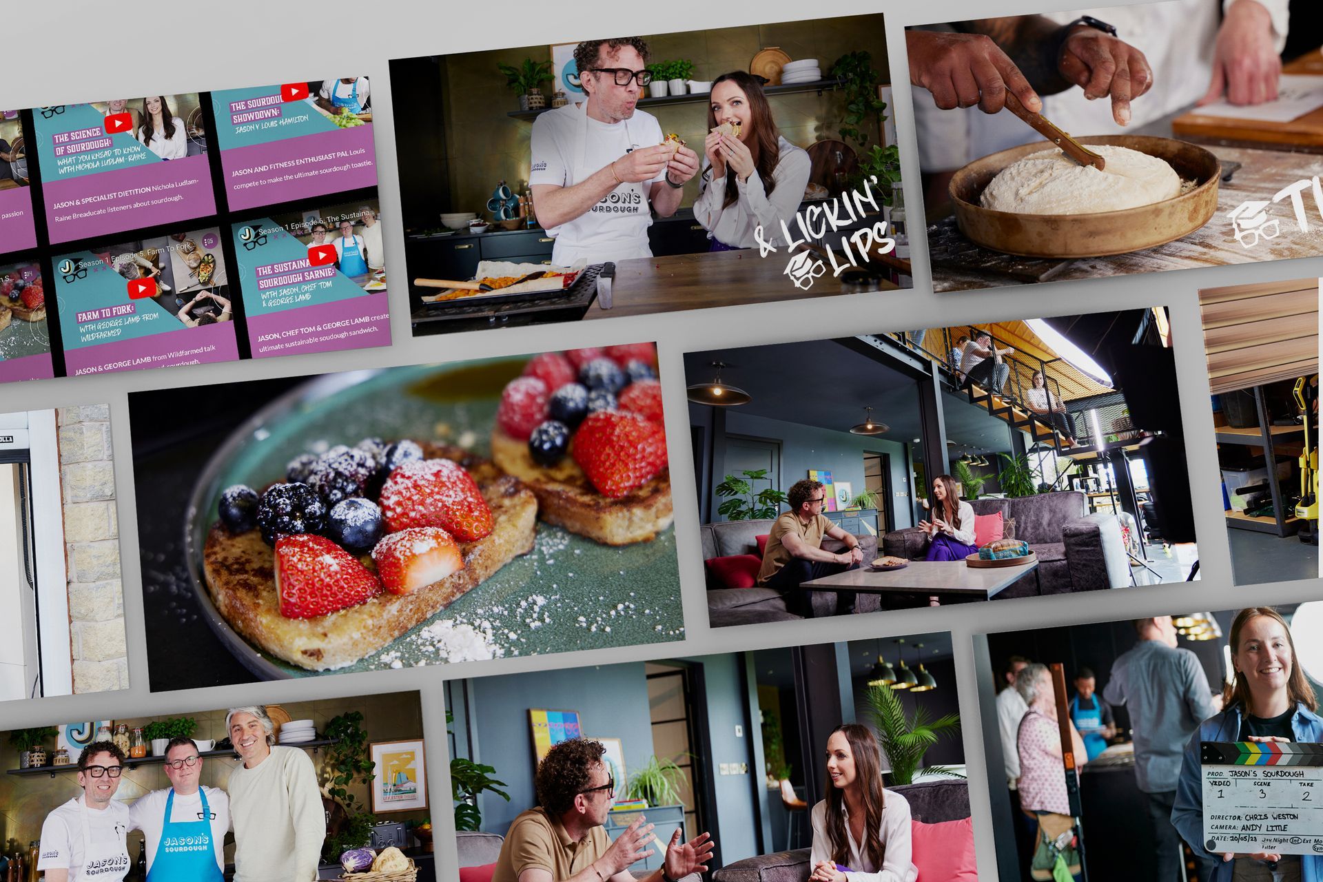Jason's Sourdough Breaducation 10-part series campaign creative - bakery health education content marketing