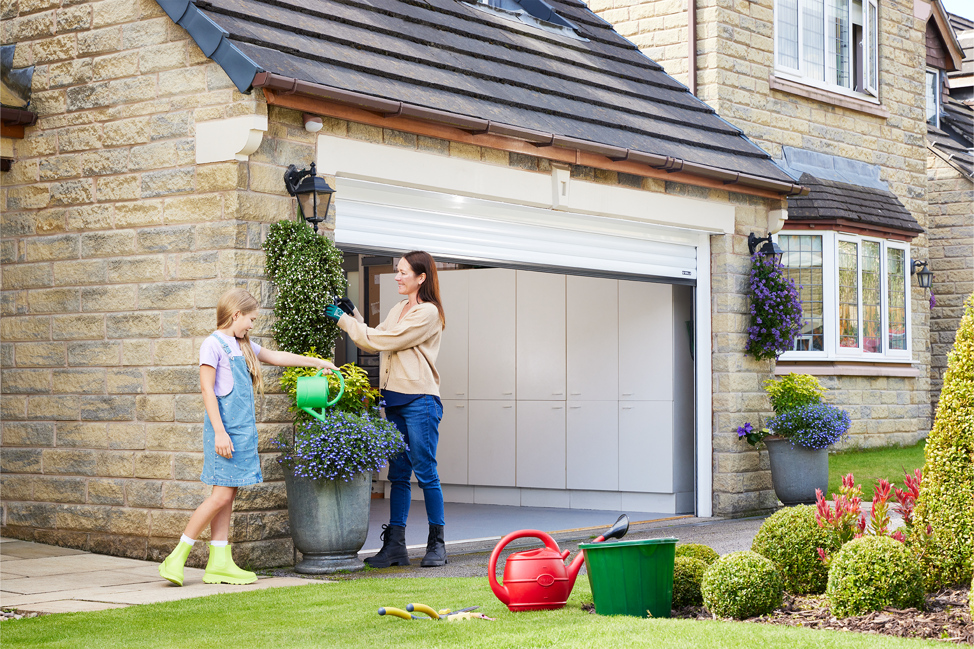Garolla Behind Every Garolla is a Home brand film creative - garage door home services marketing