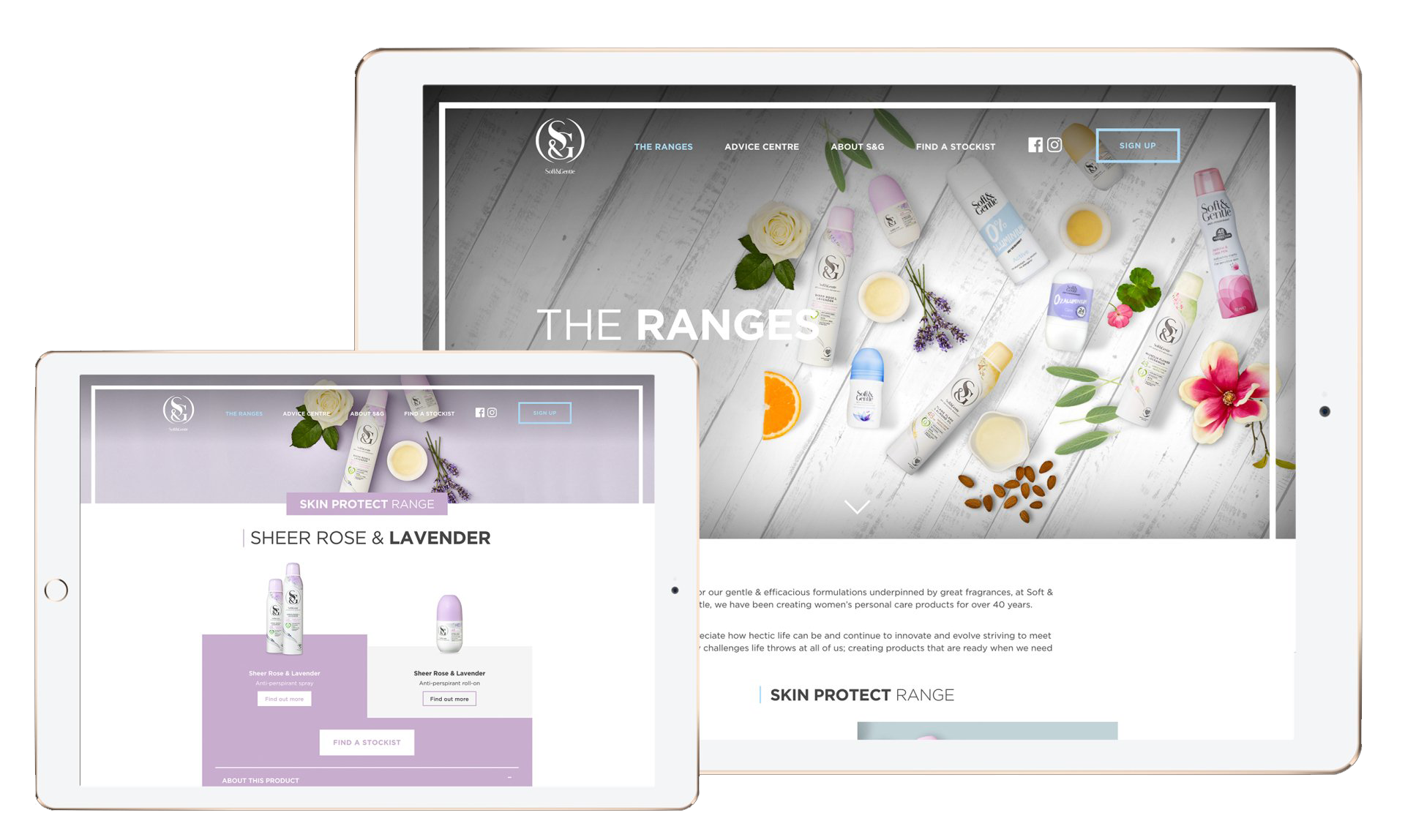 Soft and Gentle Strength through Kindness campaign creative - household brand emotional marketing