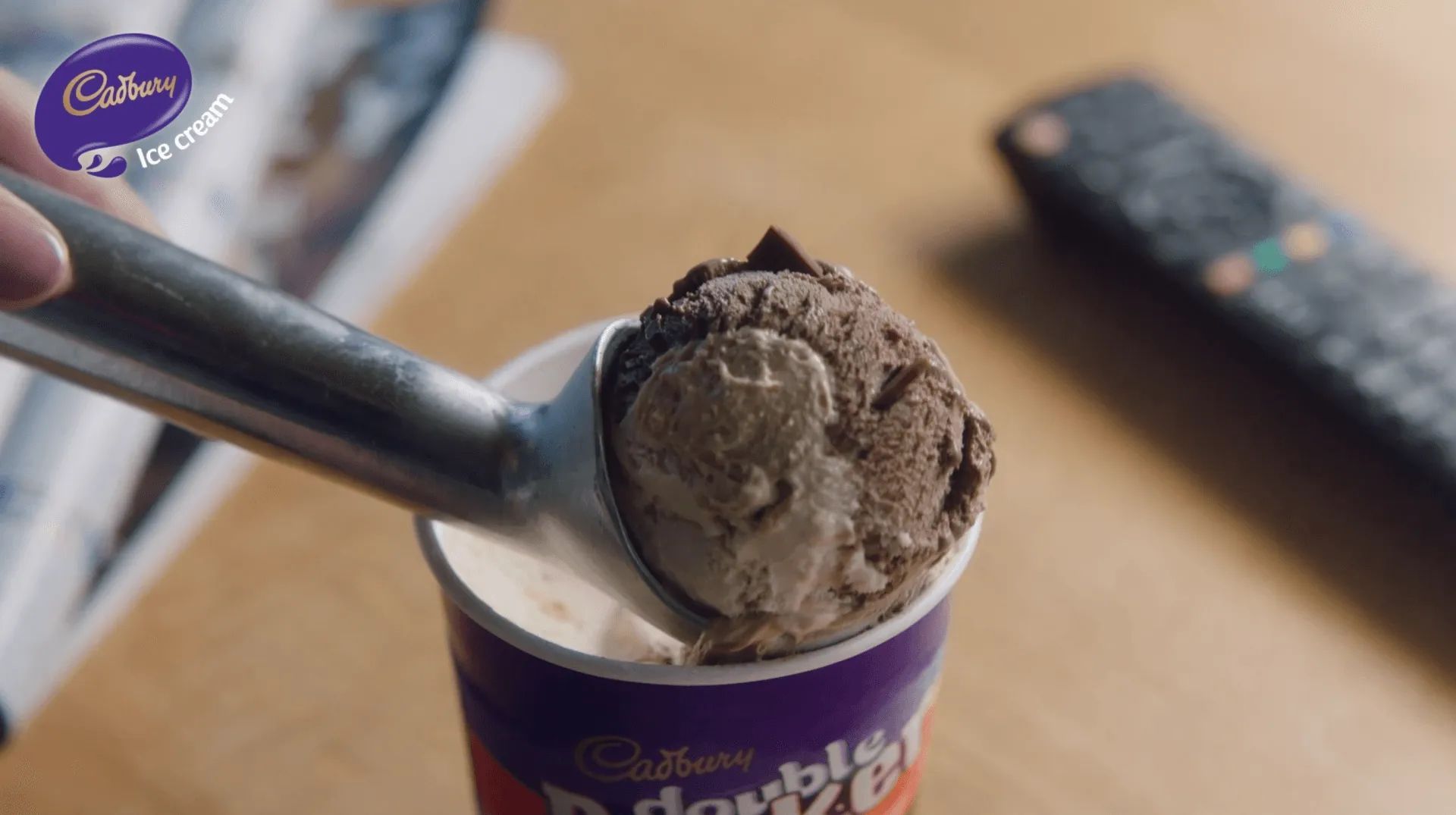 Cadbury Ice Cream Family Favourites campaign creative - confectionery brand marketing
