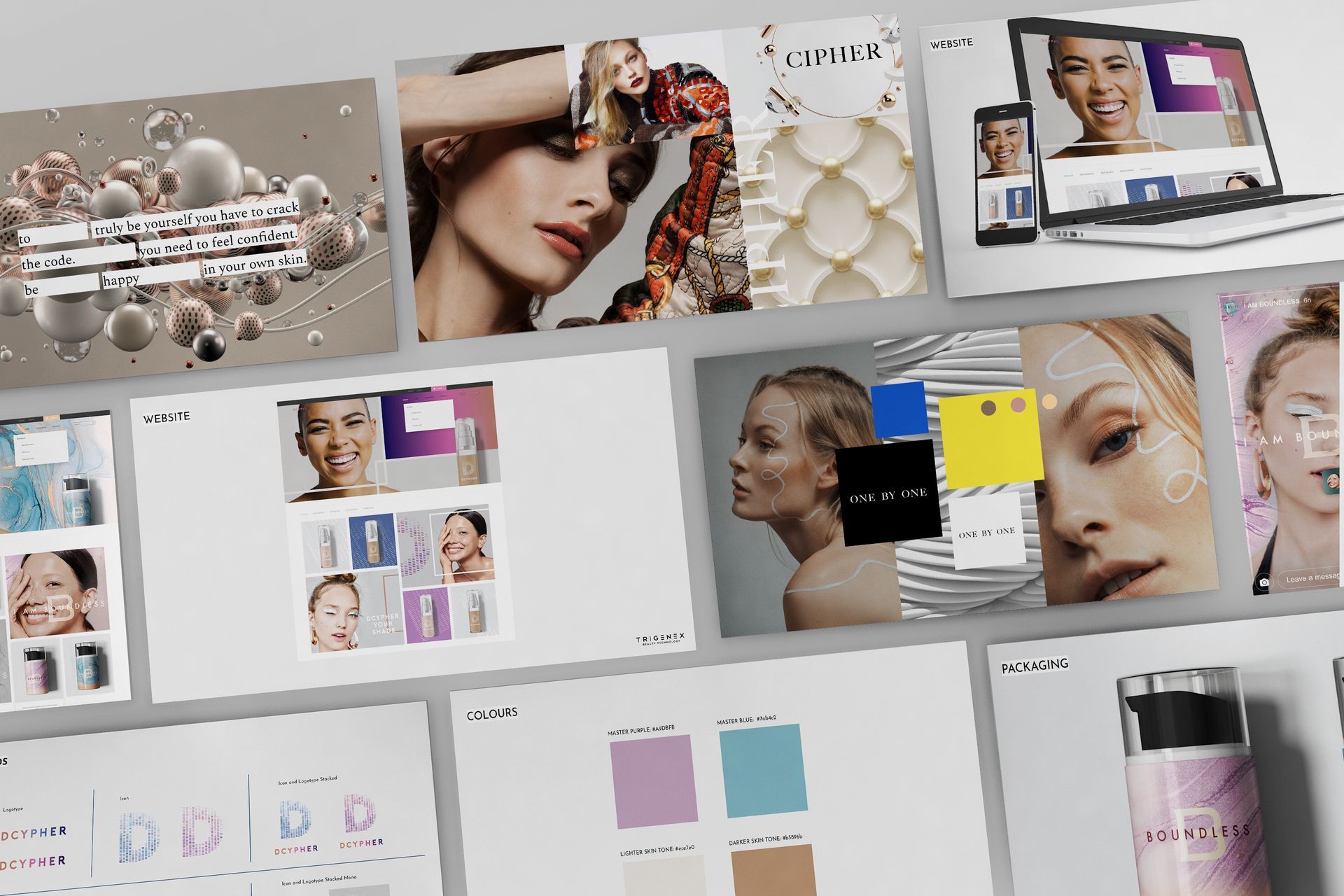 Trigenex health technology multi-brand strategy brand toolkit
