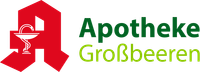 Ein rot-grünes Logo für die Apotheke Großbeeren