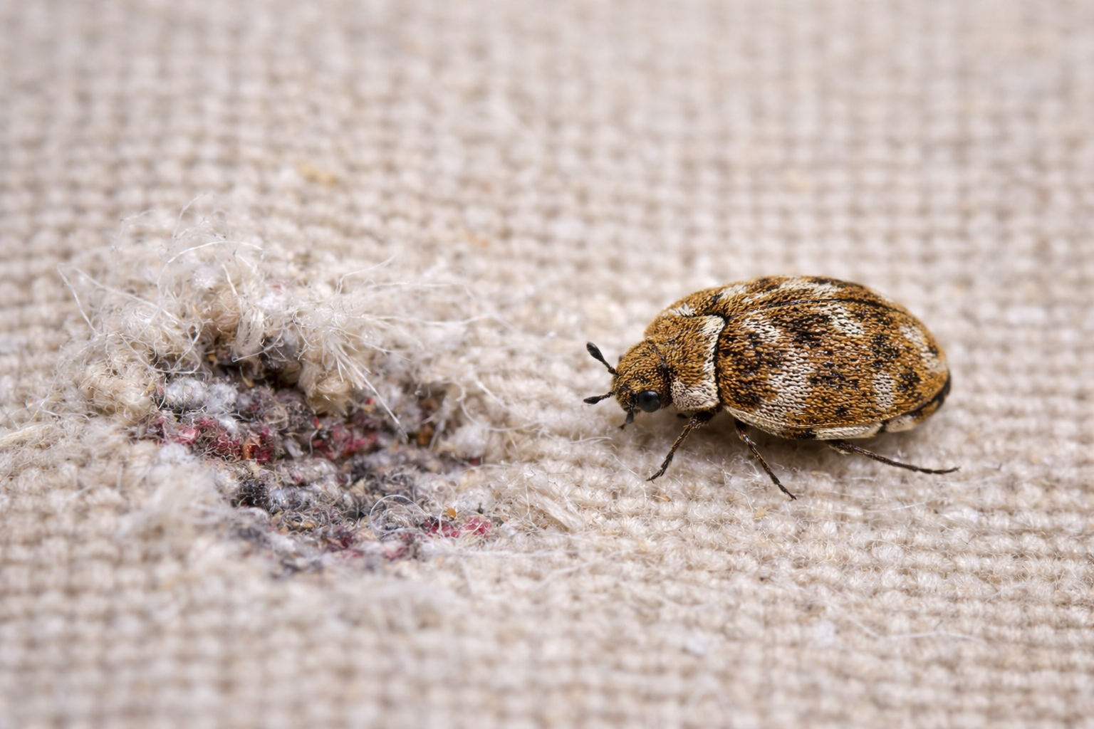 tapijtkeverbestrijding in Limburg door Killbugs