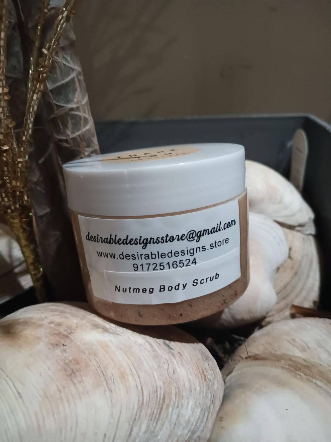 Nutmeg Body Scrub