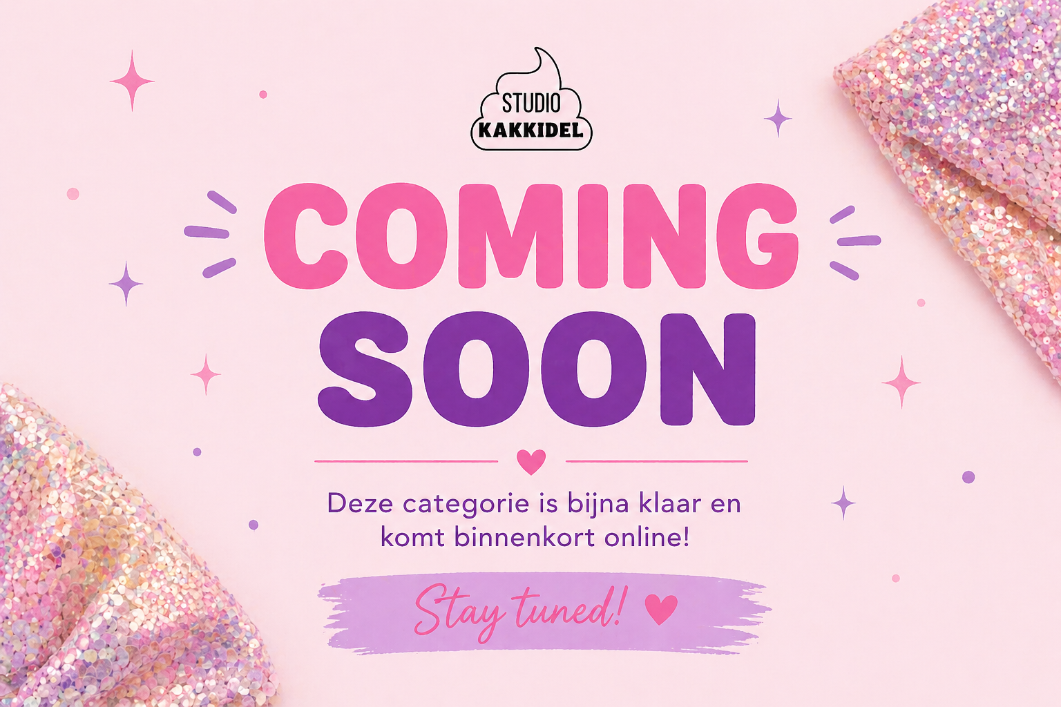 Roze aankondiging 