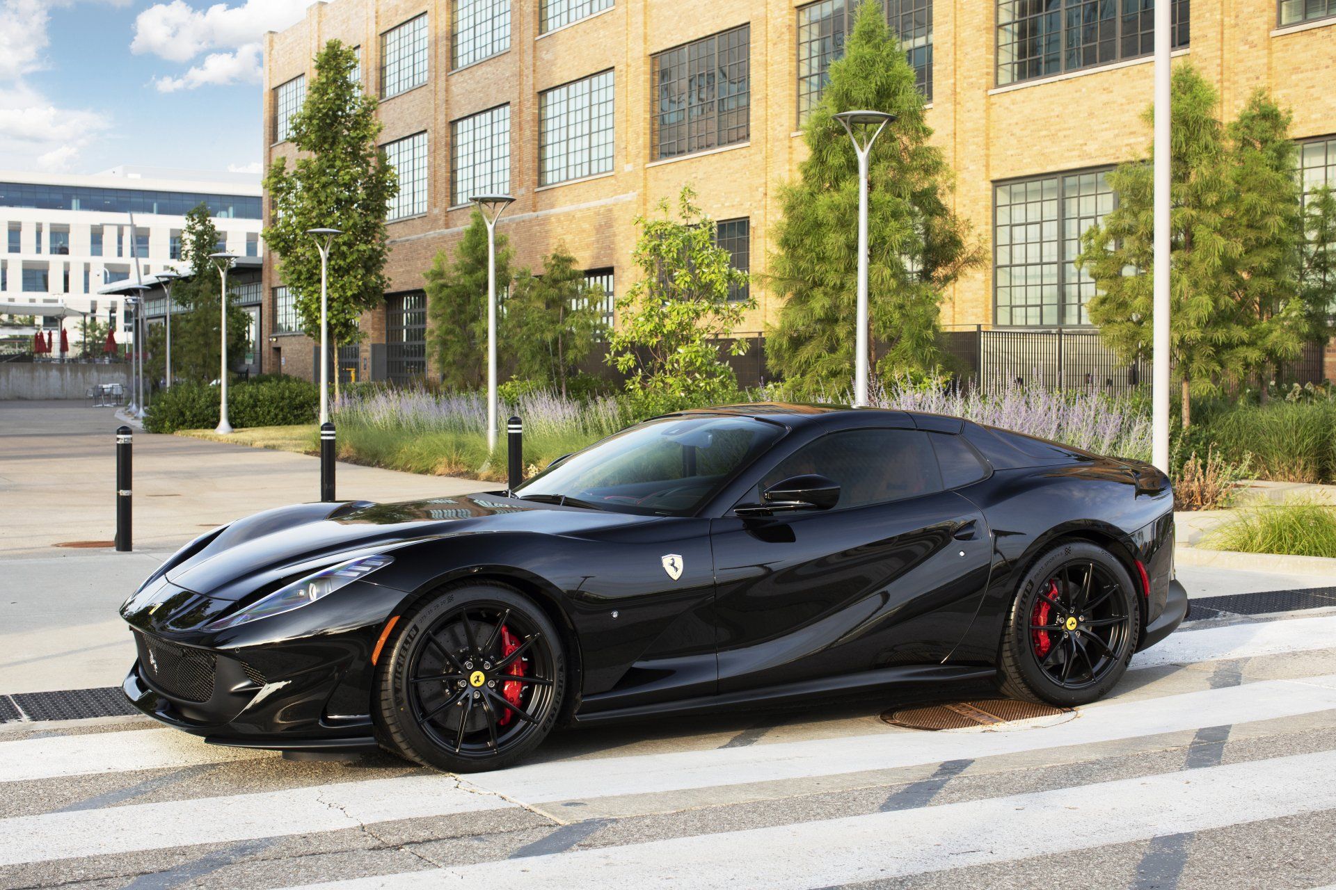 Black car window tint