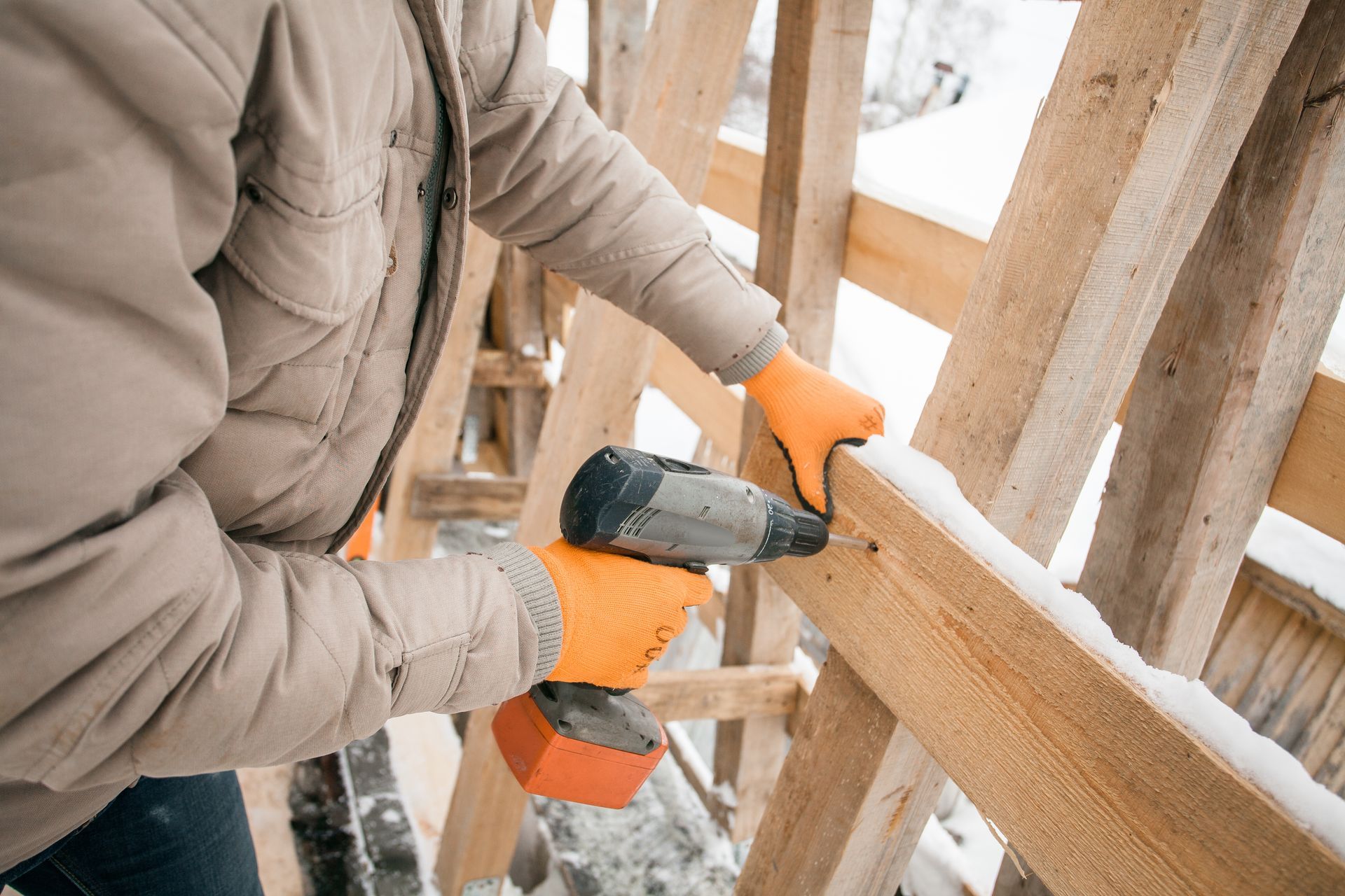 Winter construction
