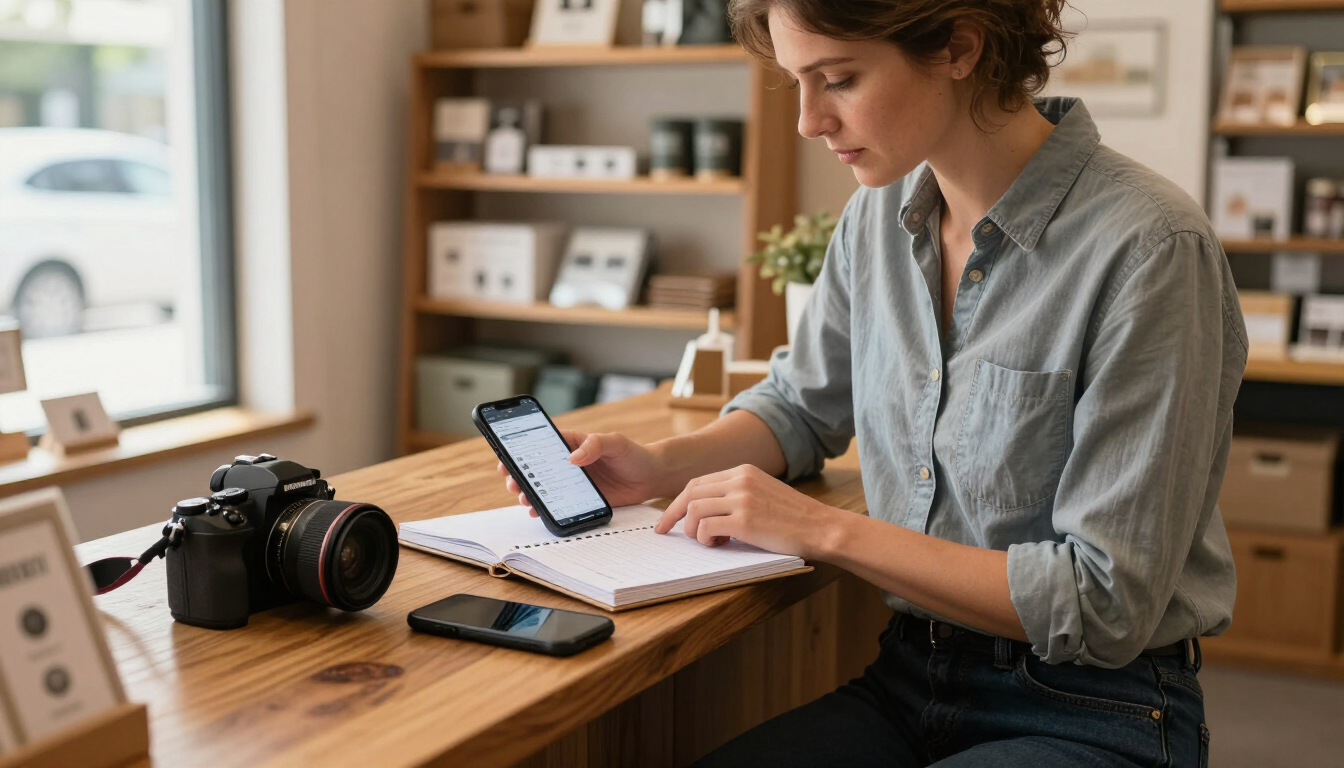 Monthly social media content plan for a West Tennessee small business