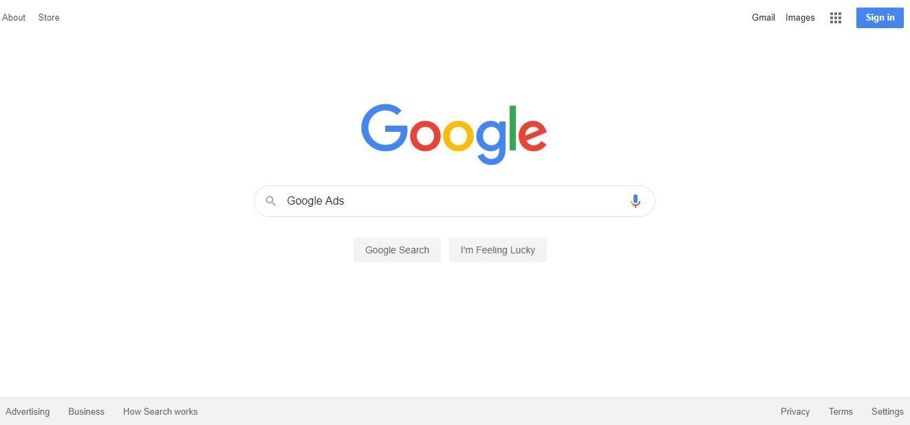 Google Ads interface symbolizing paid search marketing
