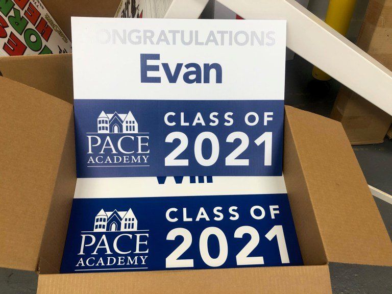 Graduation Yard Sign