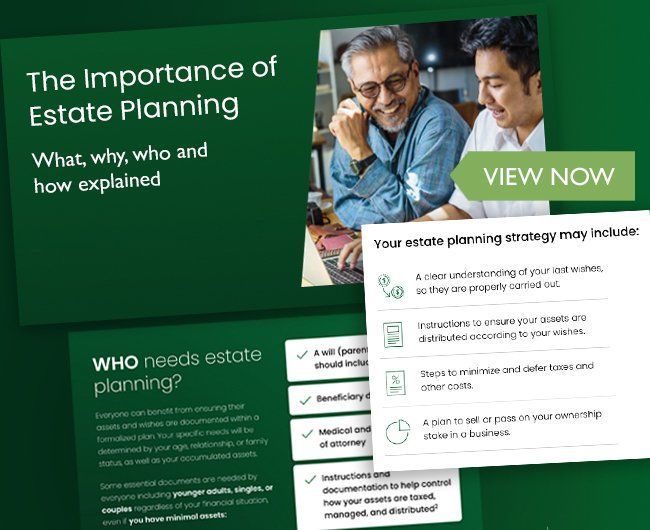 An image with the words The importance of estate planning what , why , who and how explained