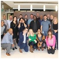 Group staff of IPC staff participating in Movember