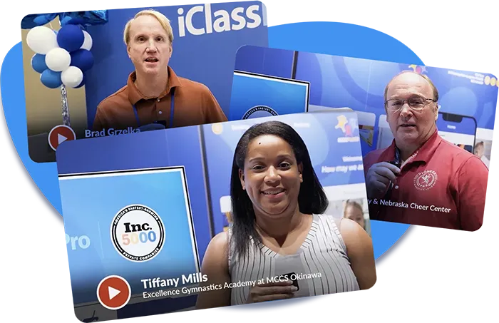 testimonials graphic of videos