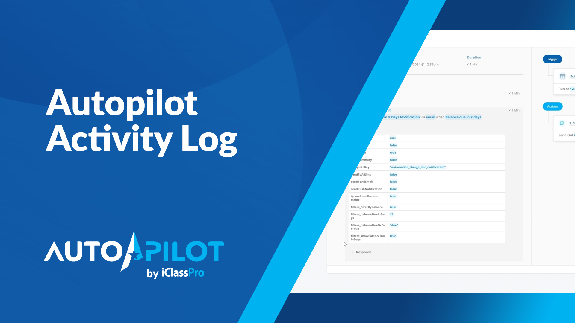 Autopilot Activity Log
