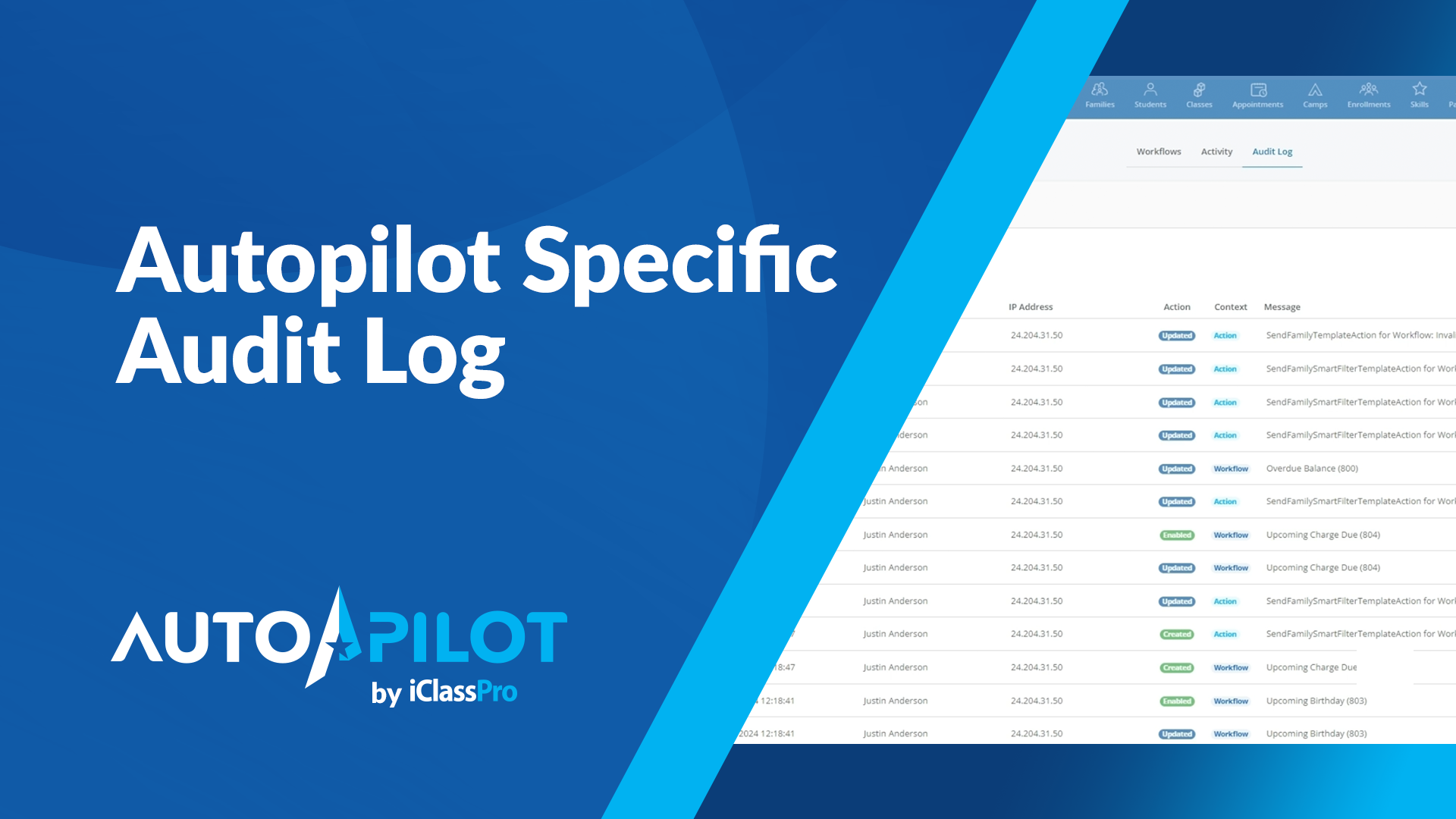 Autopilot Audit Log