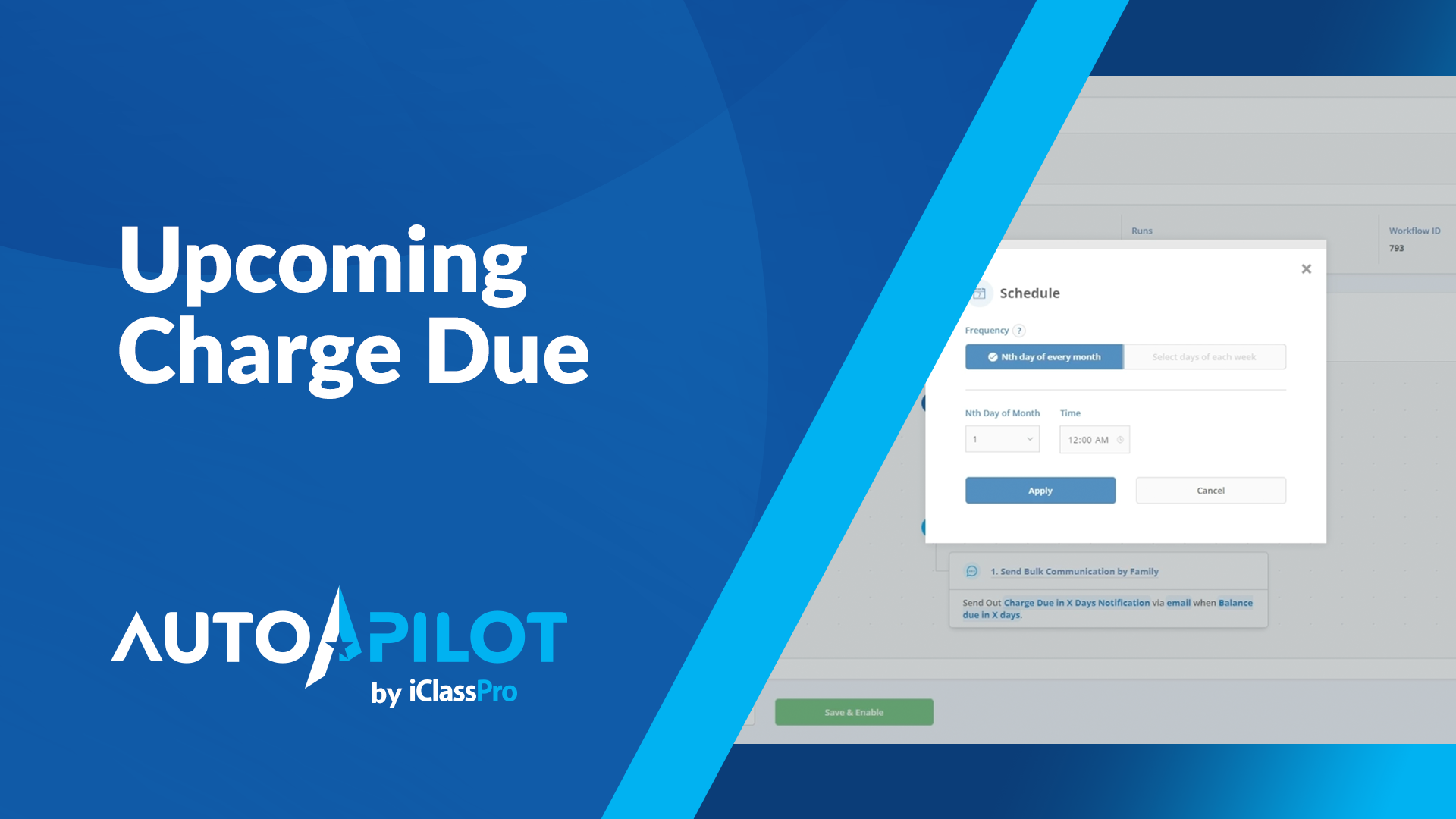 Autopilot Upcoming Charge