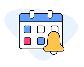 reminder icon with bell