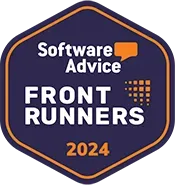 Software advice best customer support 2024 badge