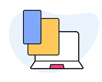 colorful devices